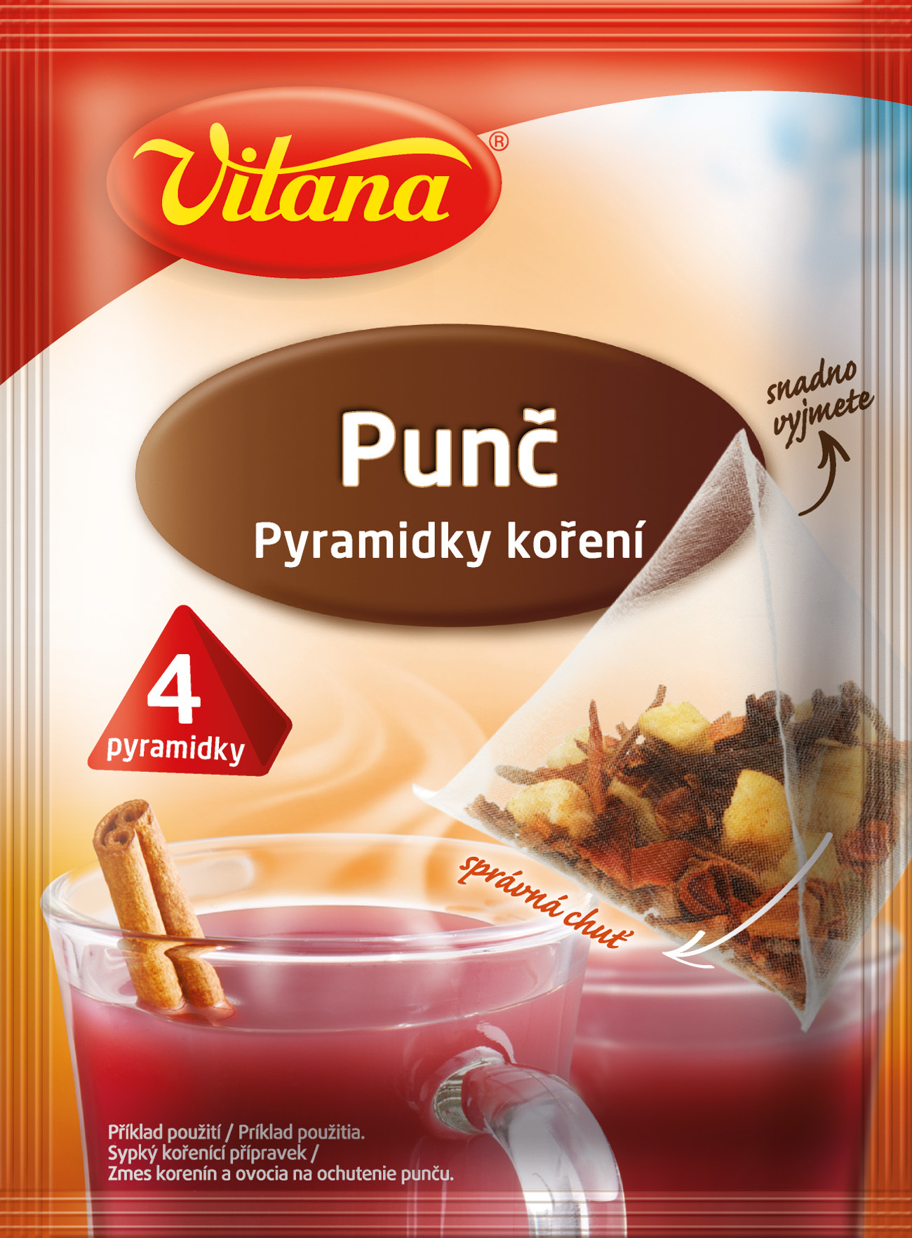 Mulled wine spice pyramid Vitana